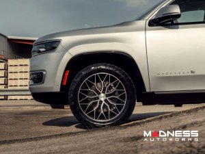 Jeep Wagoneer Custom Wheels - HF6-3 by Vossen - Brushed Gloss Black